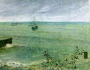 James Abbott McNeil Whistler Symphony in Grey and Green china oil painting reproduction